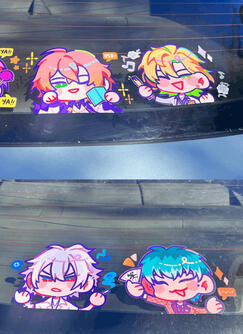 Hypnosis Mic Car Decals