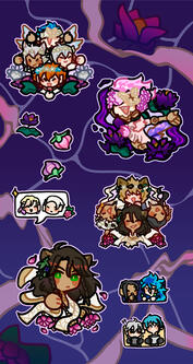 fairy gala stickersheet